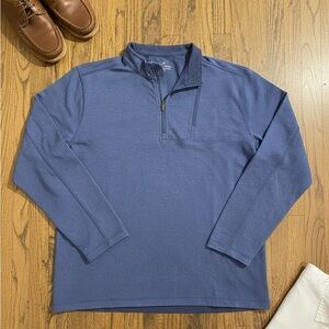 Vineyard Vines Men's Navy or marine blue Zip-Up Sweater- 2XL